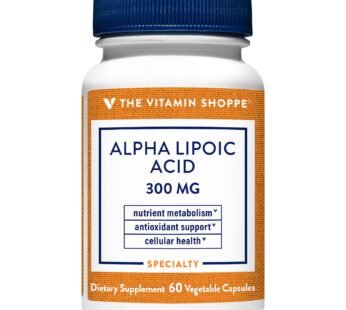 The Vitamin Shoppe Alpha Lipoic Acid 300 Mg. X 60 Caps