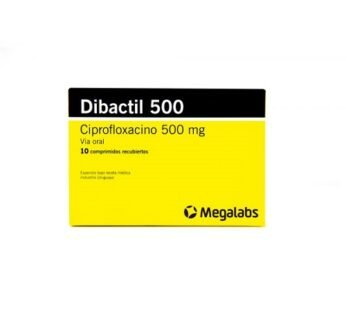 Dibactil 500 Mg Caja X 10 Comp. Rec.