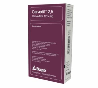 Carvedil 12.5 Mg Caja X 28 Comp.