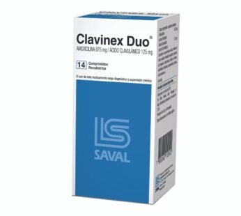 Clavinex Duo Caja X 14 Comp.