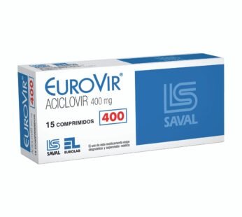 Eurovir 400 Mg Caja X 15 Comp.
