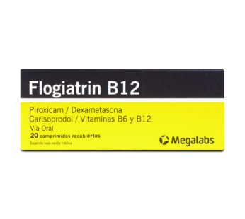 Flogiatrin B12 Caja X 20 Comp.