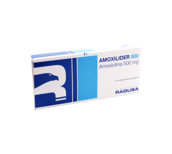 Amoxilider 500 Mg Caja X 10 Comp. Rec.
