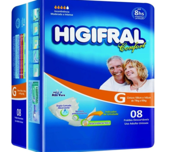 Higifral Confort Adulto G X 8 Un