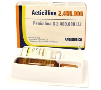 Acticilline 2.400.000 U.I. Polvo+Solv.