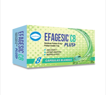 Efagesic Cb Plus Caja X 8 Caps.