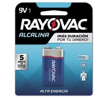 Rayovac Alkalina Bateria 9v
