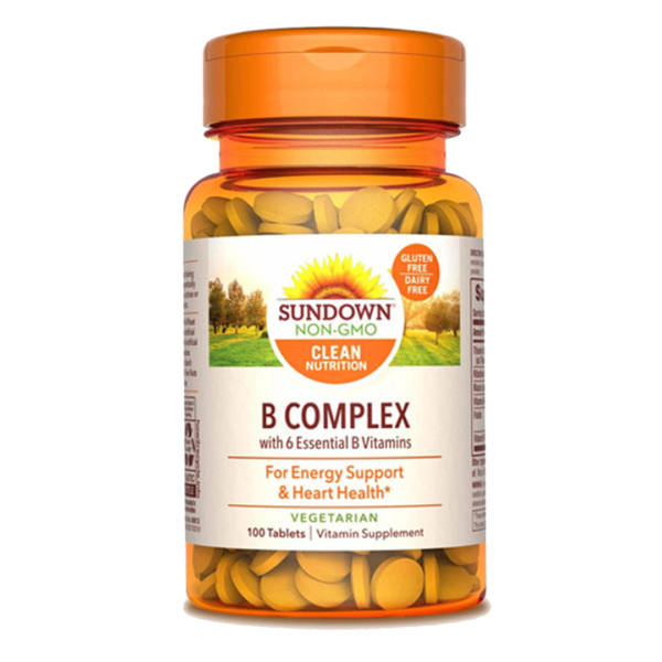 Sundown B Complex X 100 Caps.