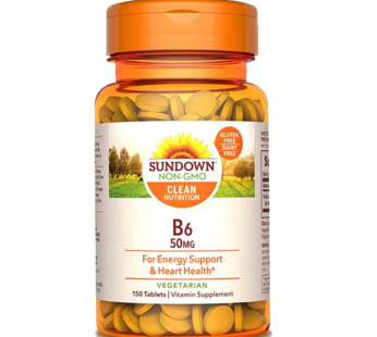 Sundown B 6 X 50 Mg X 150 Comp.