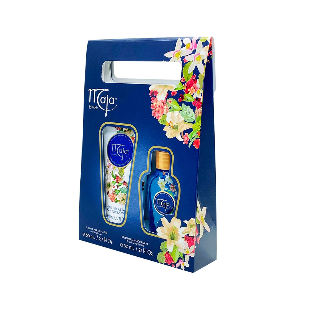 Maja Aqua Turquesa Body Splash+Cr. Manos