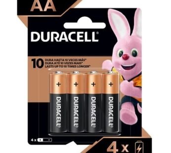 Duracell Pila Aa X 4 Unid. Chica