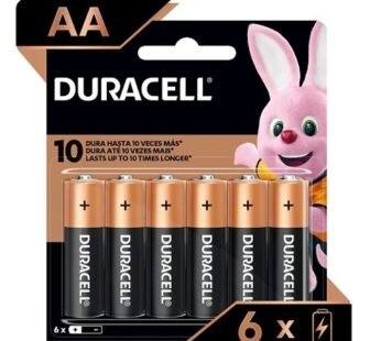 Duracell Pilas Aa X 4 + 2 Gratis