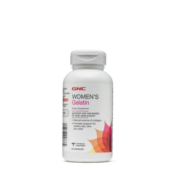 Gnc Gelatin Womens X 60 Caps