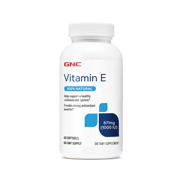 Gnc Vitamin E 1000 Iu X 60 Comp.