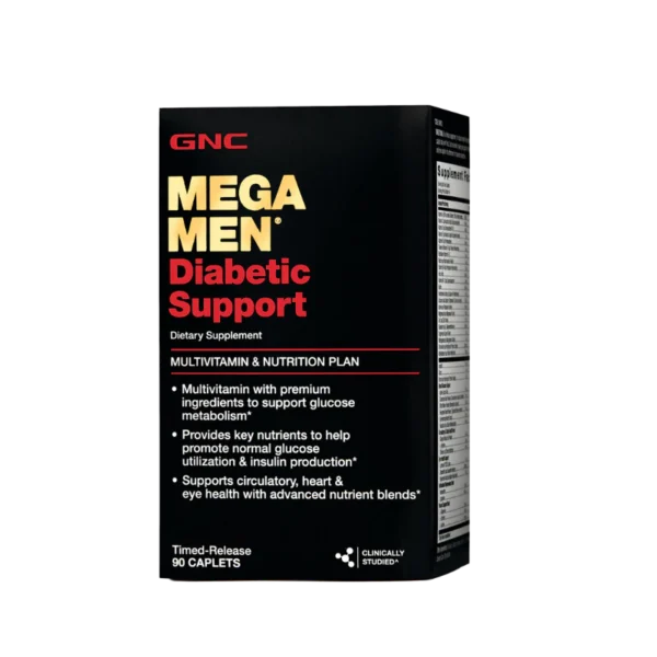 Gnc Mega Men Diabetic Support X 90 Comp.