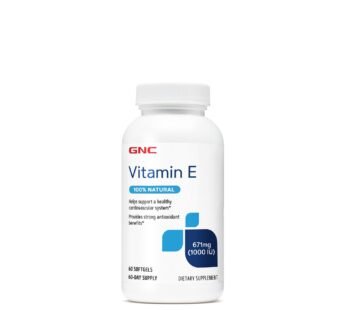 Gnc Vitamina E 1000  X 60 Cap.