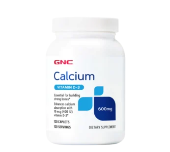 Gnc Calcium C/ Vitamin D-3 X 120 Comp.
