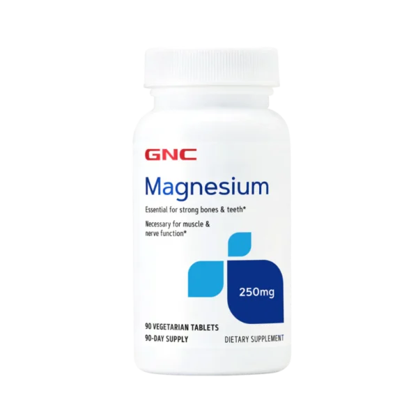Gnc Magnesium 250 Mg X 90 Tbs.