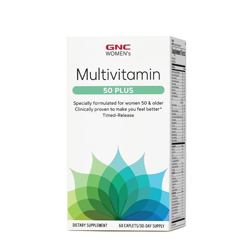 Gnc Women’S Multiv. 50 Plus X 60 Caps