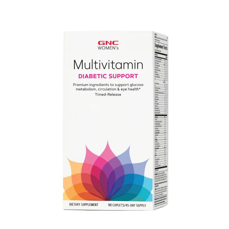 Gnc Women’S Multiv. Diabetic Support X90