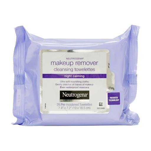 Neutrogena Night Calming Toallitas Desmaquillantes X 25 Unidades.