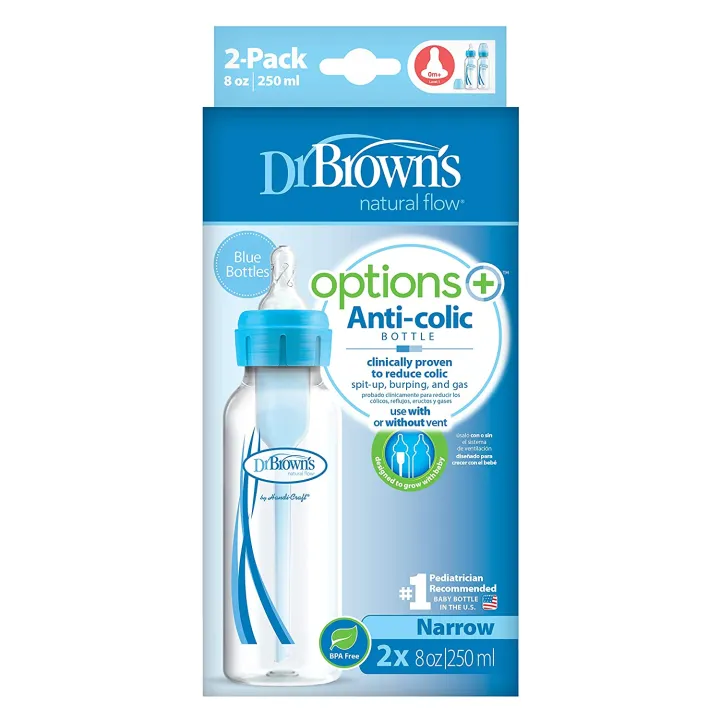 solved options [is Images High Quality Grahic Dr. Brown’s Options+ Biberon 250ml X 2Unidades SB82405 0m+ - Farmatotal