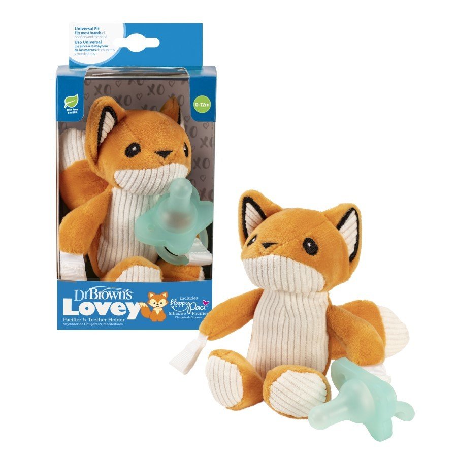 Dr. Brown’s Lovey Chupete Mordedor Zorro AC123 0-6m