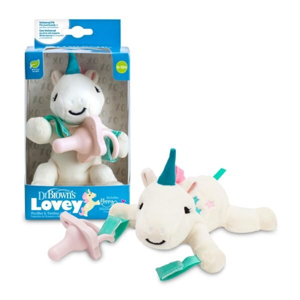 Dr. Brown’s Lovey Chupete Mordedor Unicornio AC136 0-6m