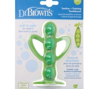 Dr. Brown’s Mordillo + Cepillo de Dientes de Entrenamiento TE224 3m+