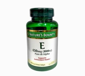 Nature’S Bounty Vit E-1000 Iu X 60 Comp.