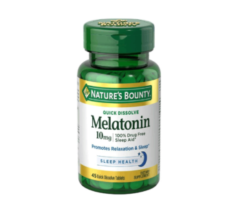 Nature’S Bounty Melatonin 10 Mg X 45 Tab
