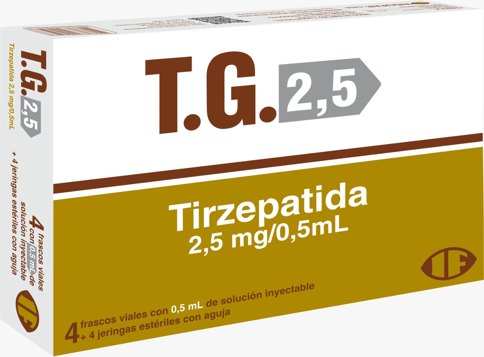 Tg 2.5 Mg Iny. Caja X 4 Viales
