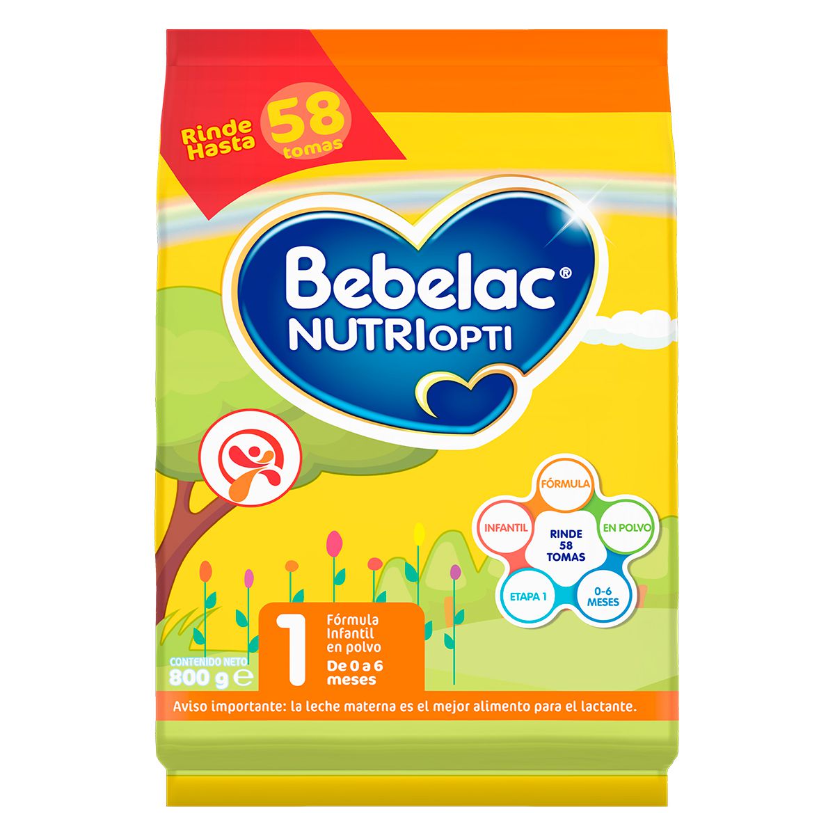 Bebelac Nutriopti N? 1 X 800 Gr