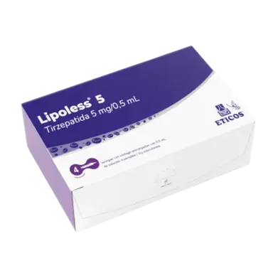 Lipoless 5 Mg. X 4 Jeringas C/ Vastago