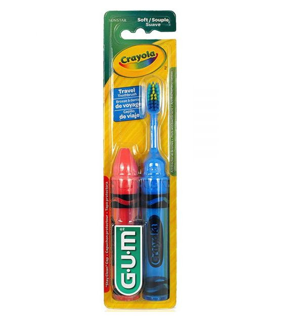 Gum Kids Cepillo Crayola Suave X 2 Unid