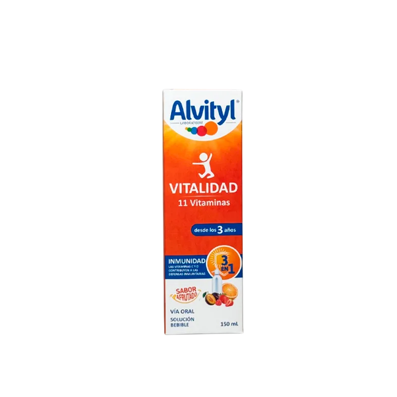 Alvityl Vitalidad Sol. Oral X 150 Ml.