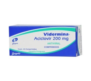 Vidermina 200 Mg Caja X 25 Comp.