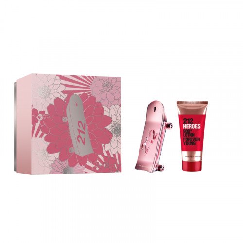 212 Heroes Her Set (Edp 80ml+ Bl100ml)