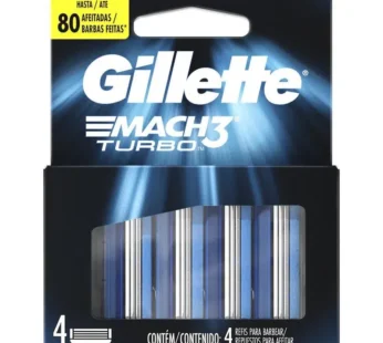 Gillette Mach 3 Turbo X 4