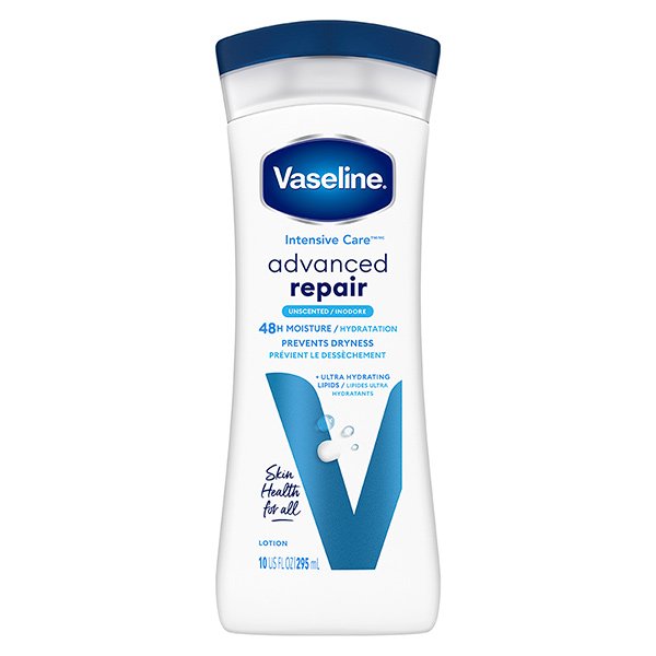 Vaseline Cr. Adv. Repair Unscented X 295
