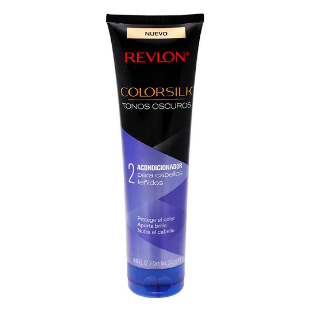 Revlon Colorsilk Acondicionador Para Cabellos Oscuros X 250ml.