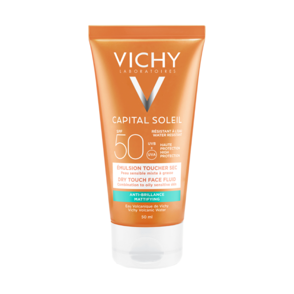 Vichy Capital Soleil Emulsión SPF50 Toque Seco X 50ml.