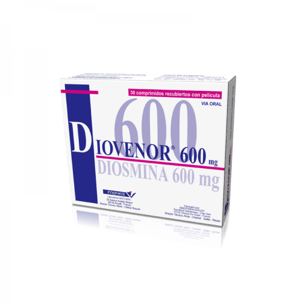 Diovenor 600 Mg Caja X 30 Comp.