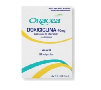 Oracea 40 Mg Caja X 28 Caps.