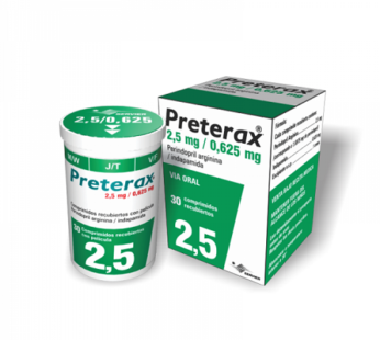 Preterax 2,5 Mg. Caja X 30 Comp.