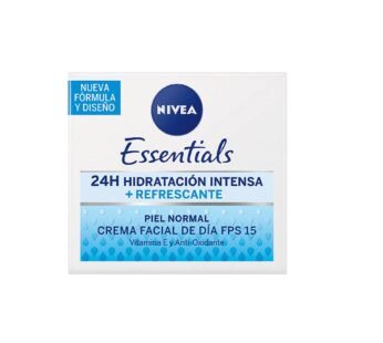 Nivea Essentials Crema Facial Hidratante FPS 15 X 50ml.