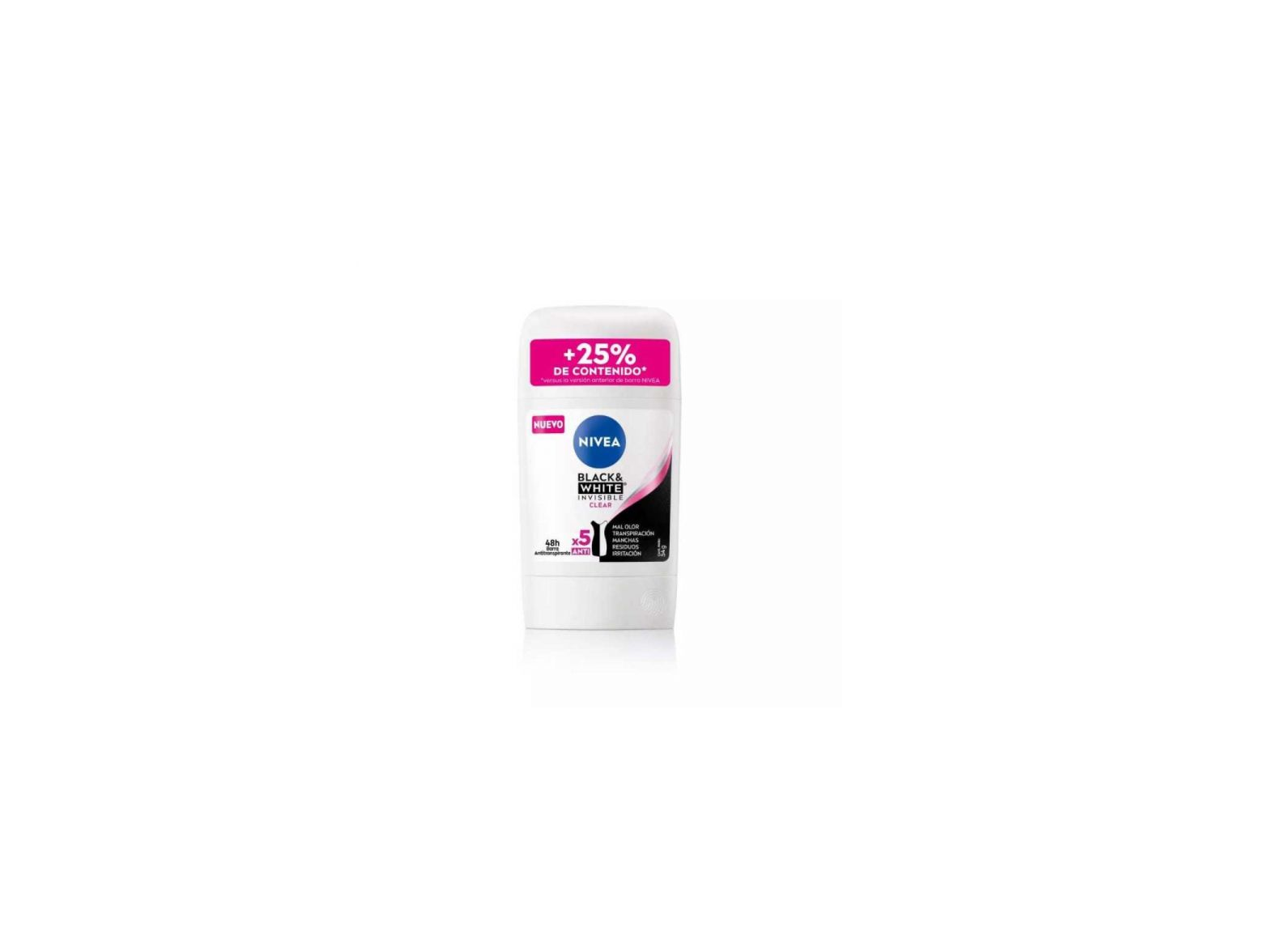 Nivea Deo Stick B&W Invisible Clear X 54