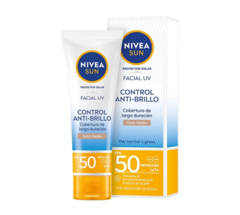 Nivea Sun Facial Control Fps50 X 50 Ml.