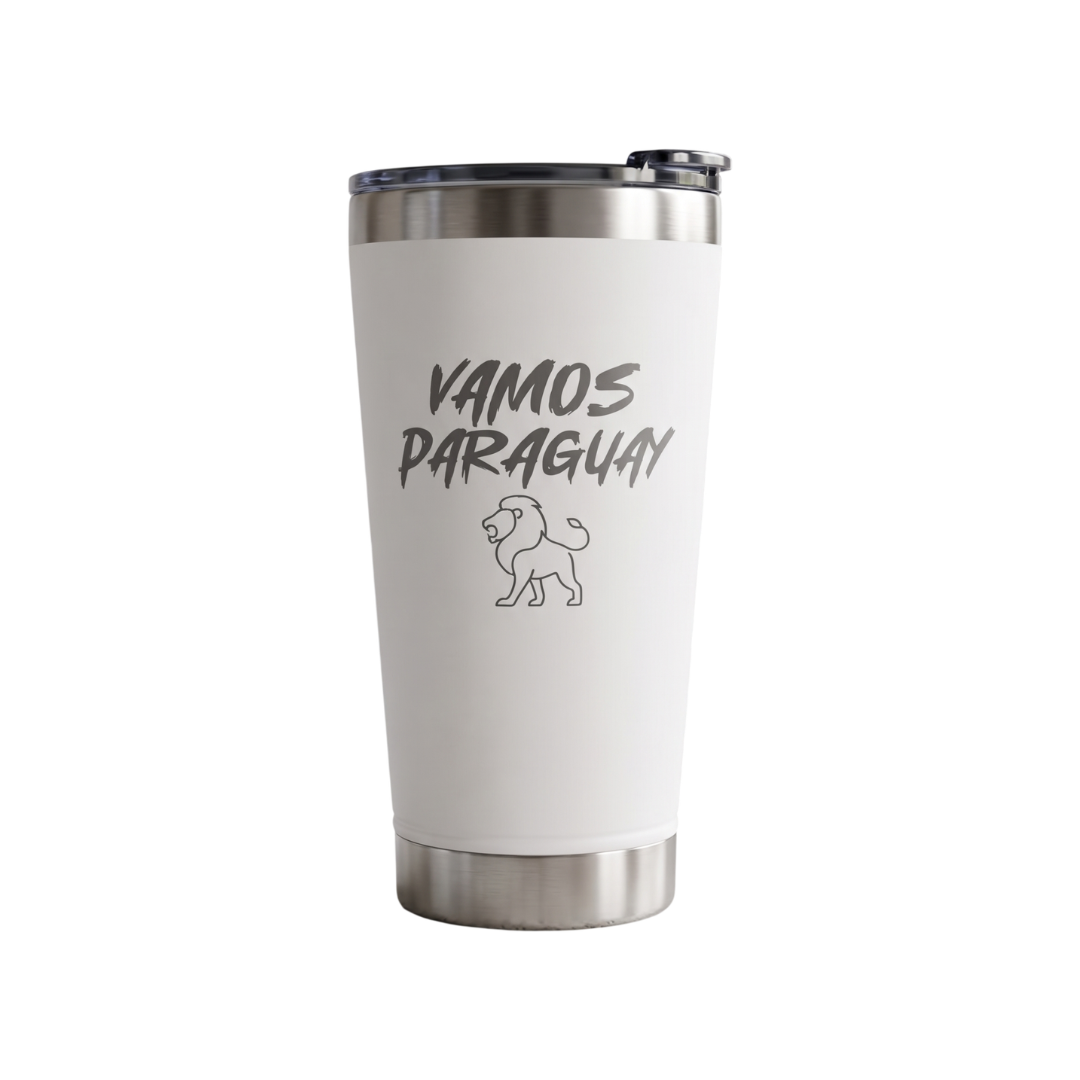 Vaso Térmico Blanco Vamos Paraguay