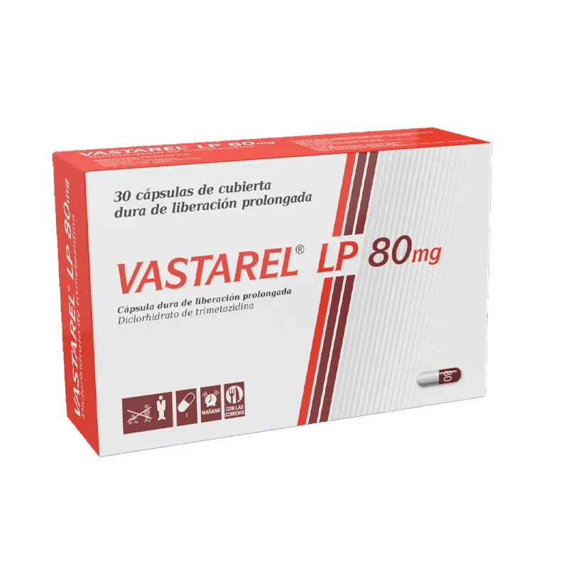 Vastarel Lp 80 Mg Caja X 30 Caps.